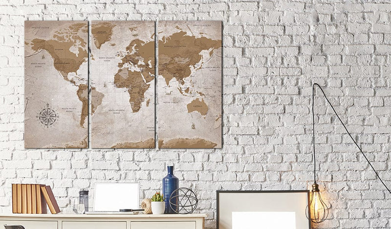 Glezna - Vintage Map_ Oriental Travels Home Trends