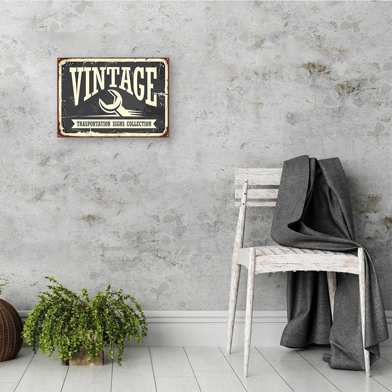 Kanva - Vintage Signboard 1  Home Trends DECO