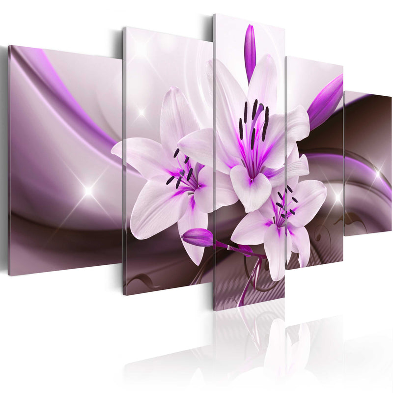 Glezna - Violet Desert Lily Home Trends
