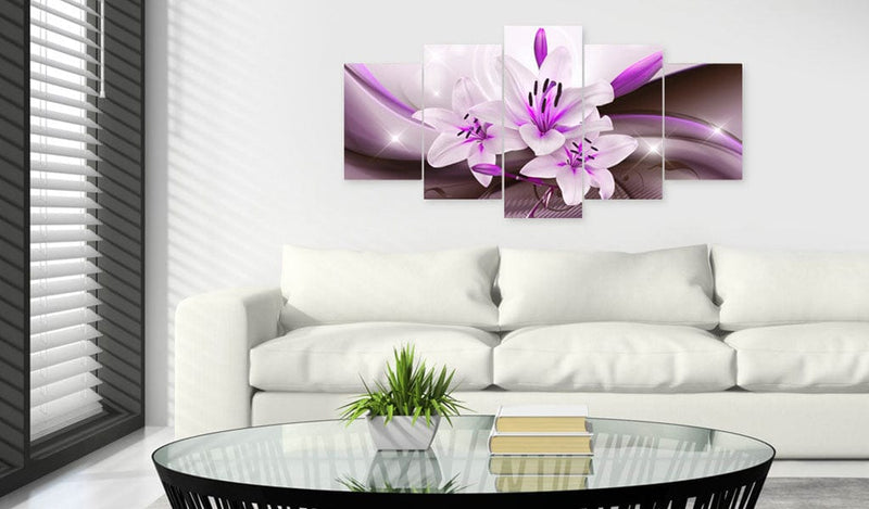 Glezna - Violet Desert Lily Home Trends