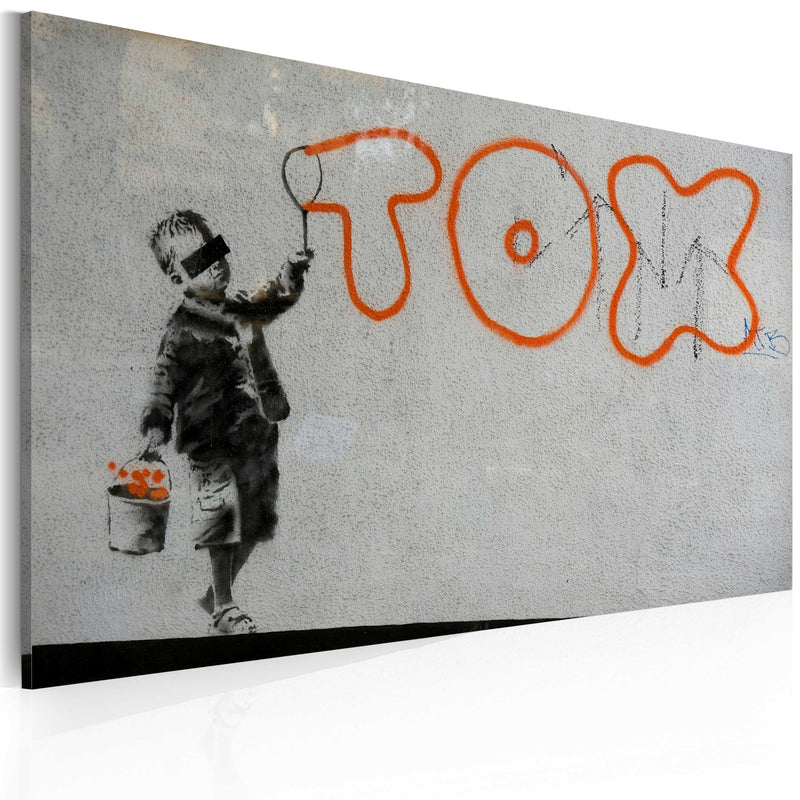 Glezna - Wallpaper graffiti (Banksy) 60x40 Home Trends