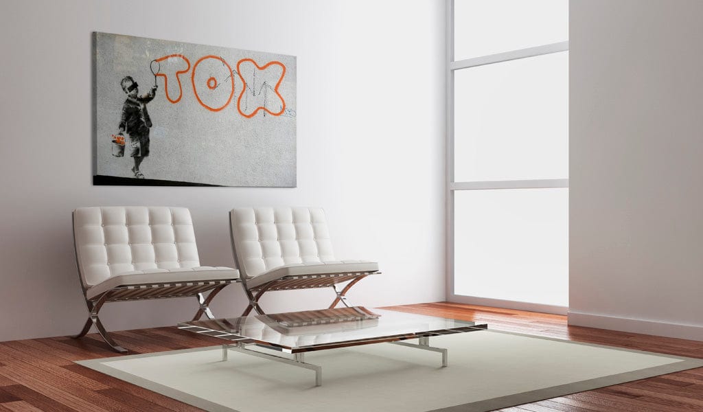 Glezna - Wallpaper graffiti (Banksy) 60x40 Home Trends