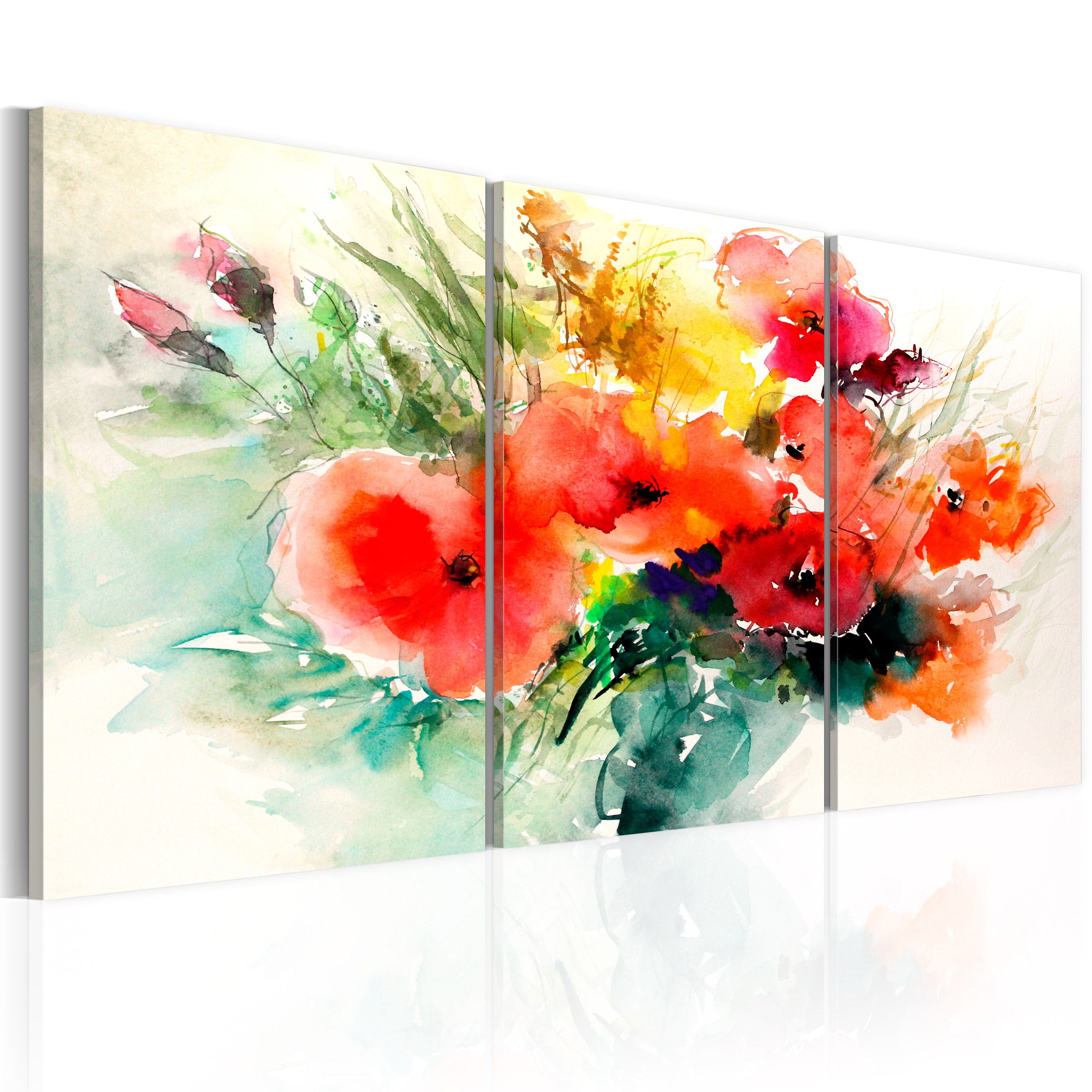 Glezna - Watercolor Bouquet Home Trends