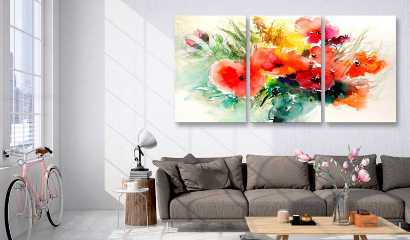 Kanva - Watercolor Bouquet Home Trends