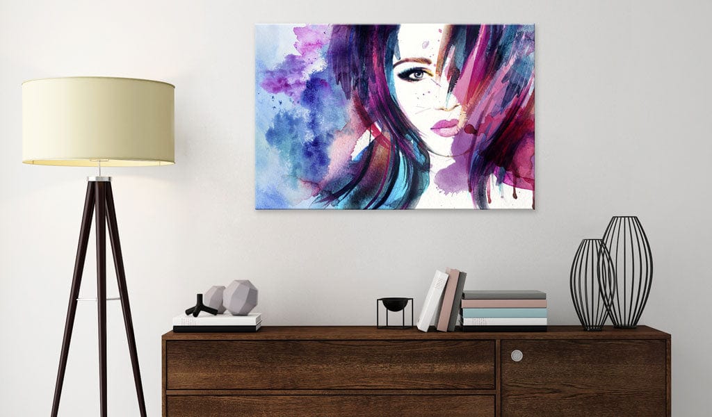 Glezna - Watercolor Girl Home Trends