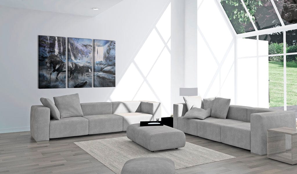 Glezna - Waterfall in colour of sapphire Home Trends