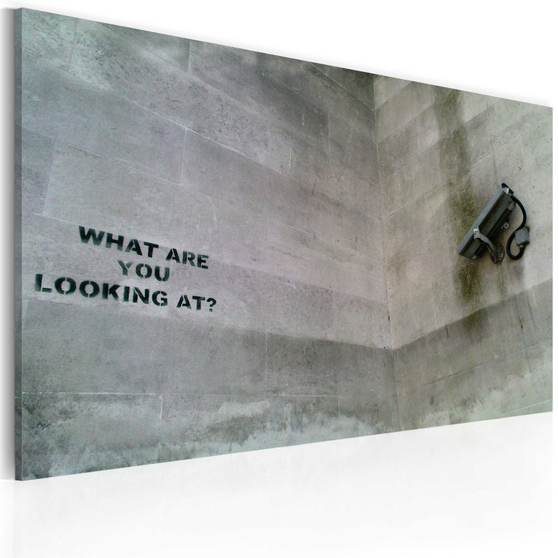 Glezna - What are you looking at? (Banksy) 60x40 Home Trends