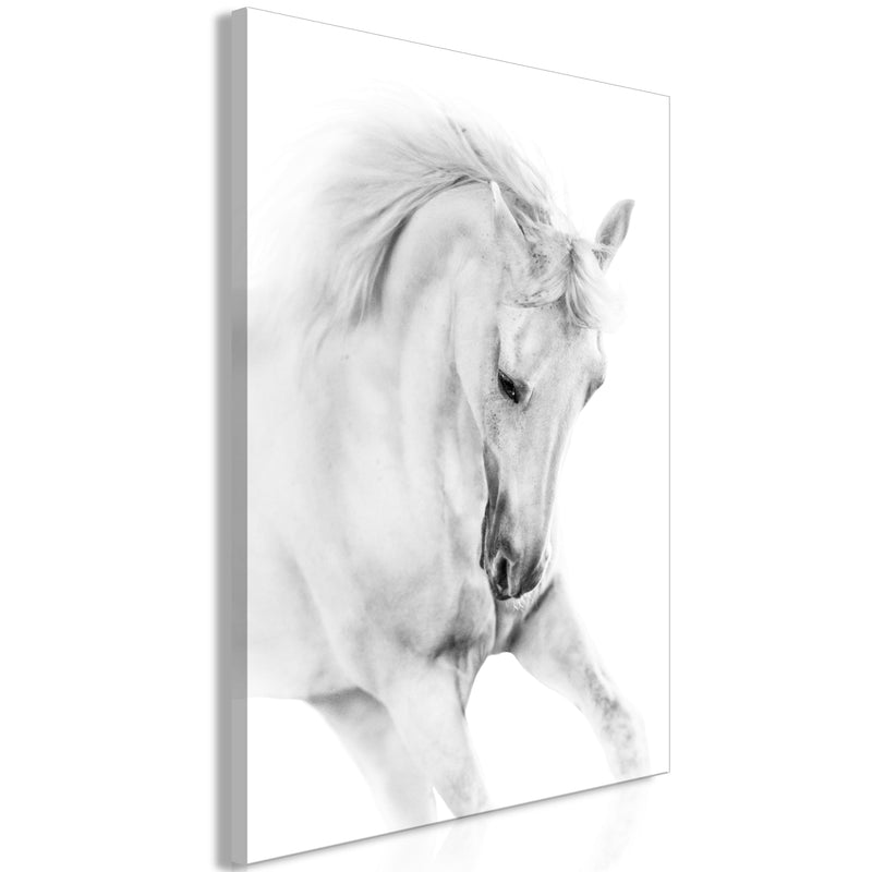 Glezna - White Horse (1 Part) Vertical Home Trends