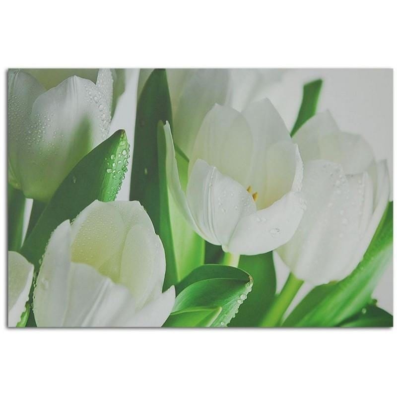 Kanva - White Tulips  Home Trends DECO