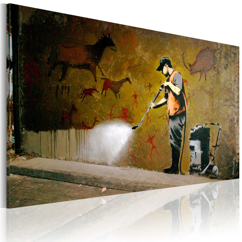 Glezna - Whitewashing Lascaux (Banksy) 60x40 Home Trends