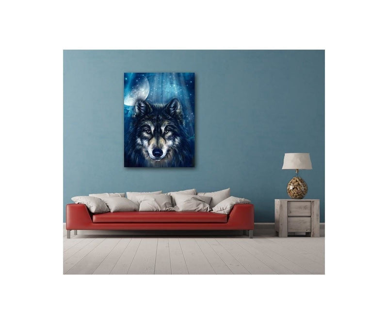 Kanva - Wolf During The Full Moon  Home Trends DECO