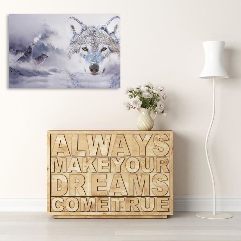 Kanva - Wolves In Winter  Home Trends DECO