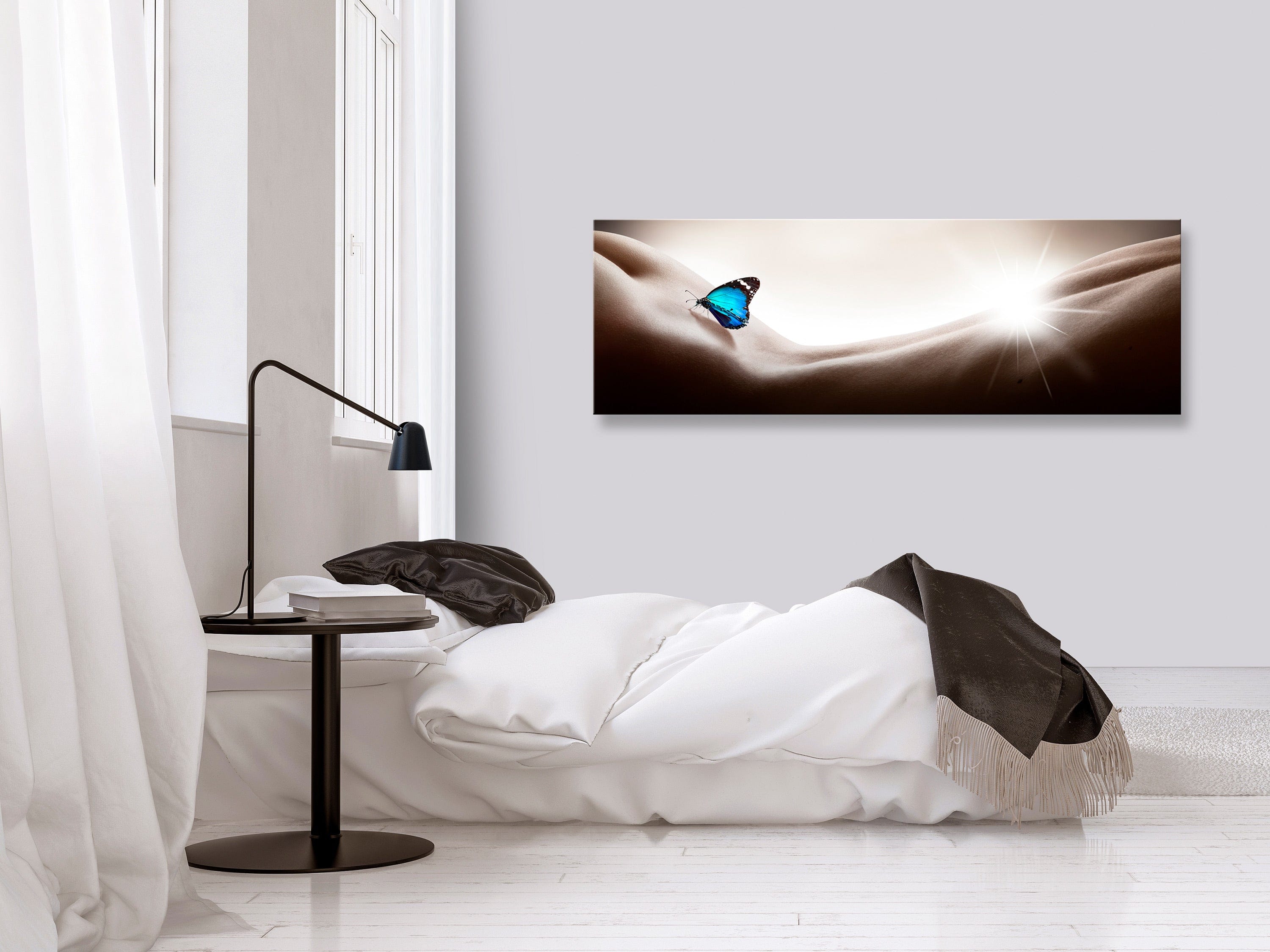Glezna - Woman and Butterfly (1 Part) Narrow Home Trends