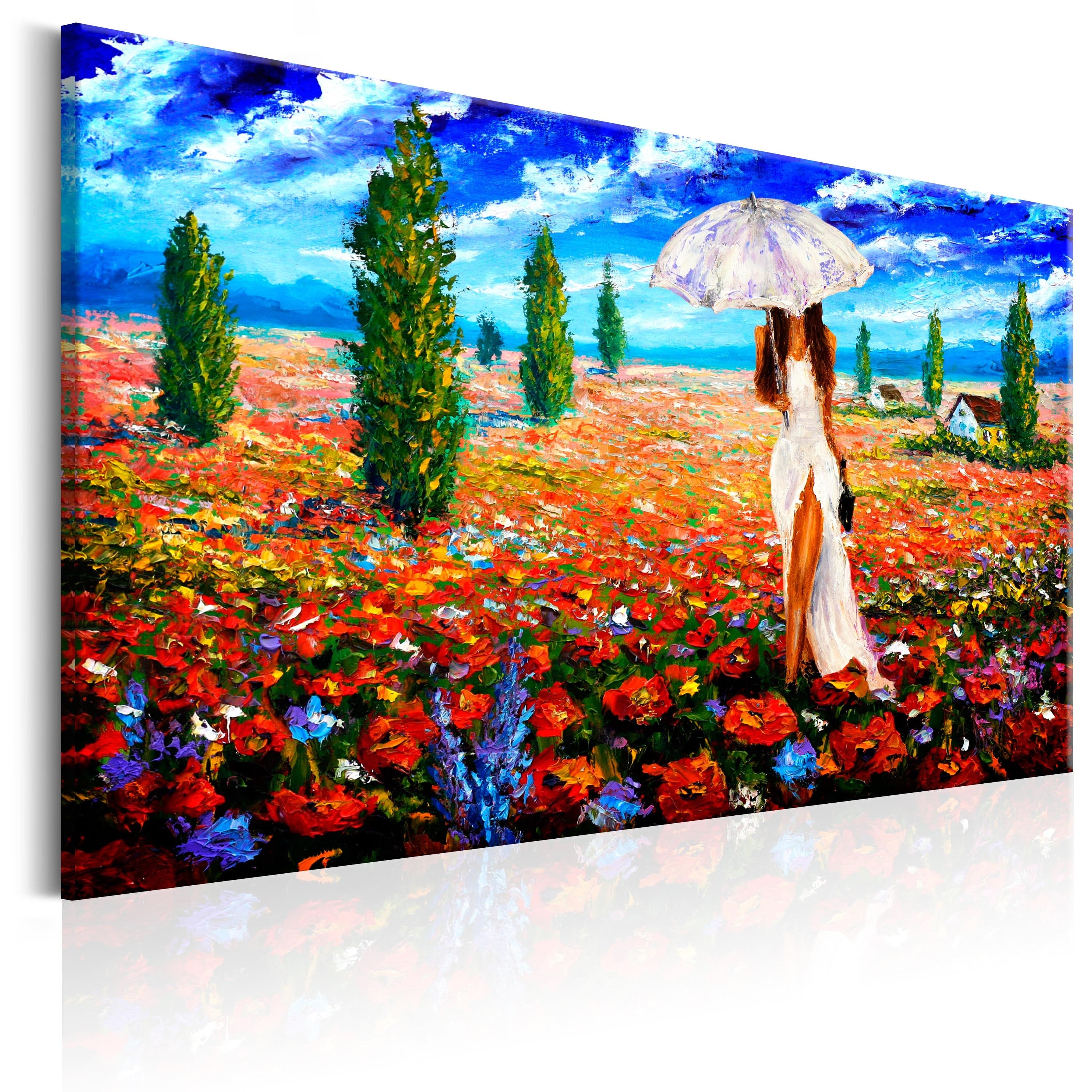 Glezna - Woman with Umbrella Home Trends