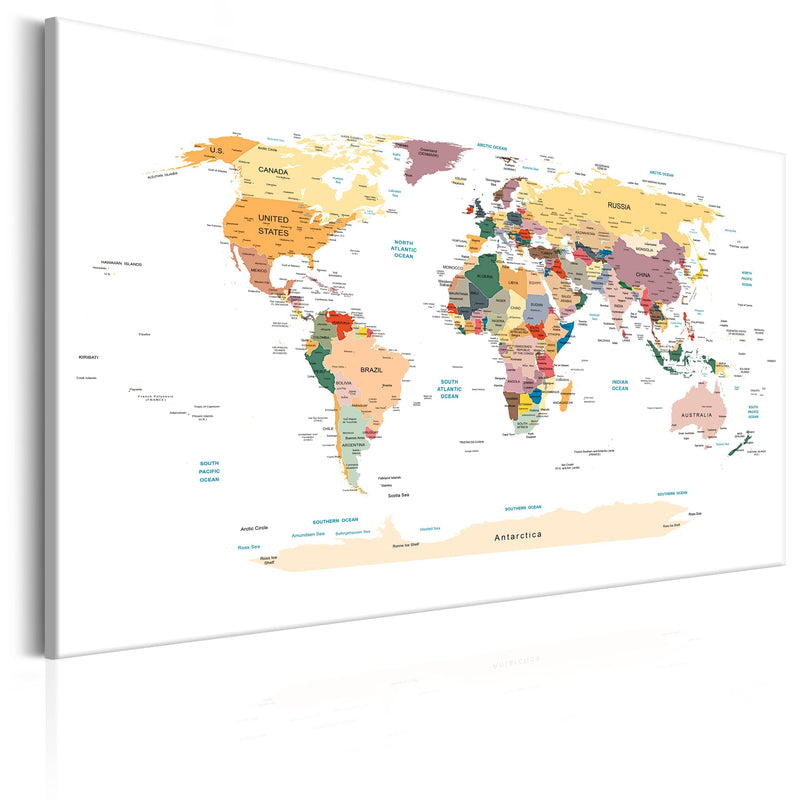 Glezna - World Map_ Travel Around the World Home Trends