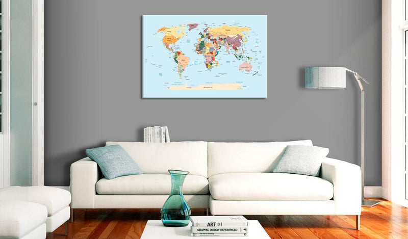 Glezna - World Map_ Travel with Me Home Trends