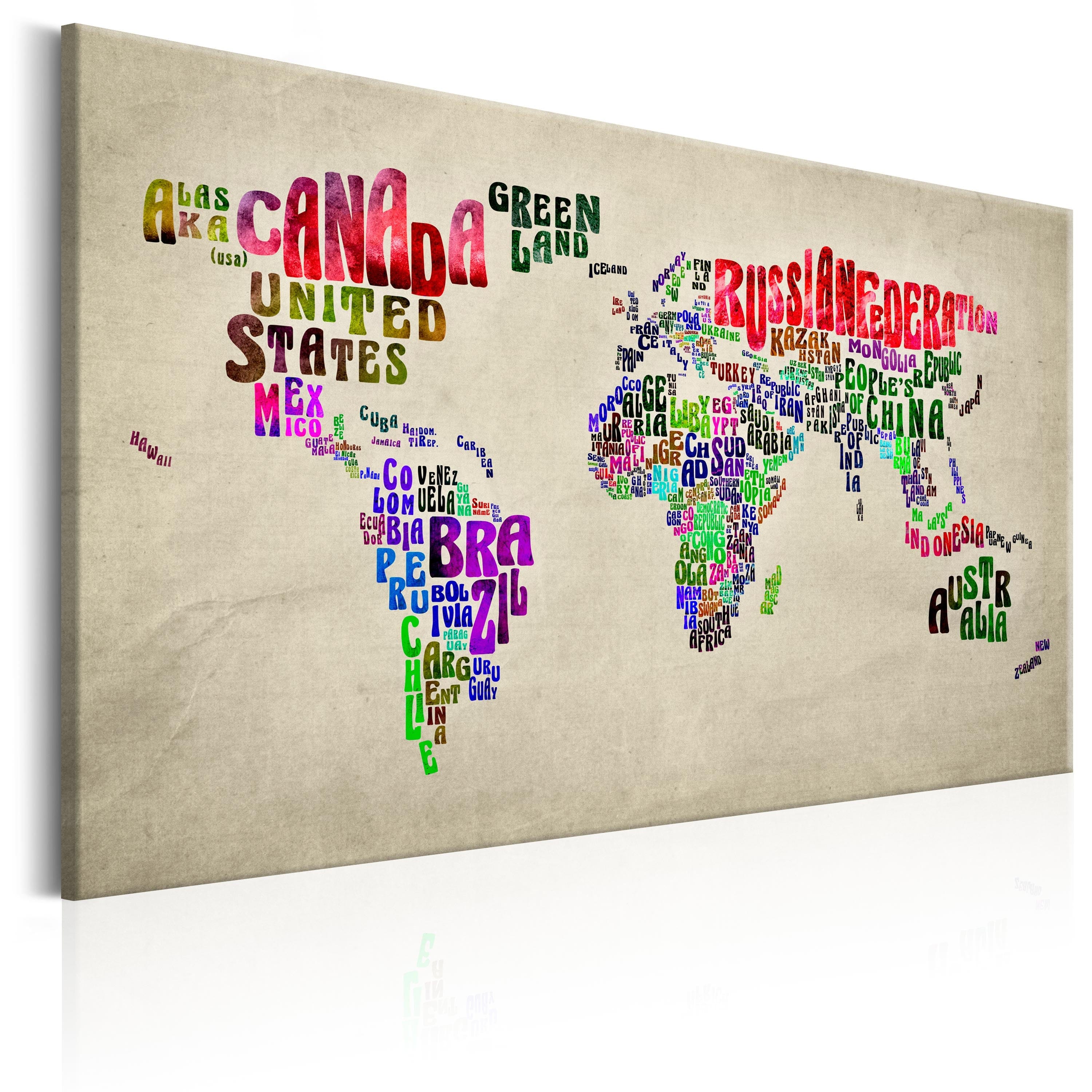 Glezna - World Map_ World Tour (EN) Home Trends