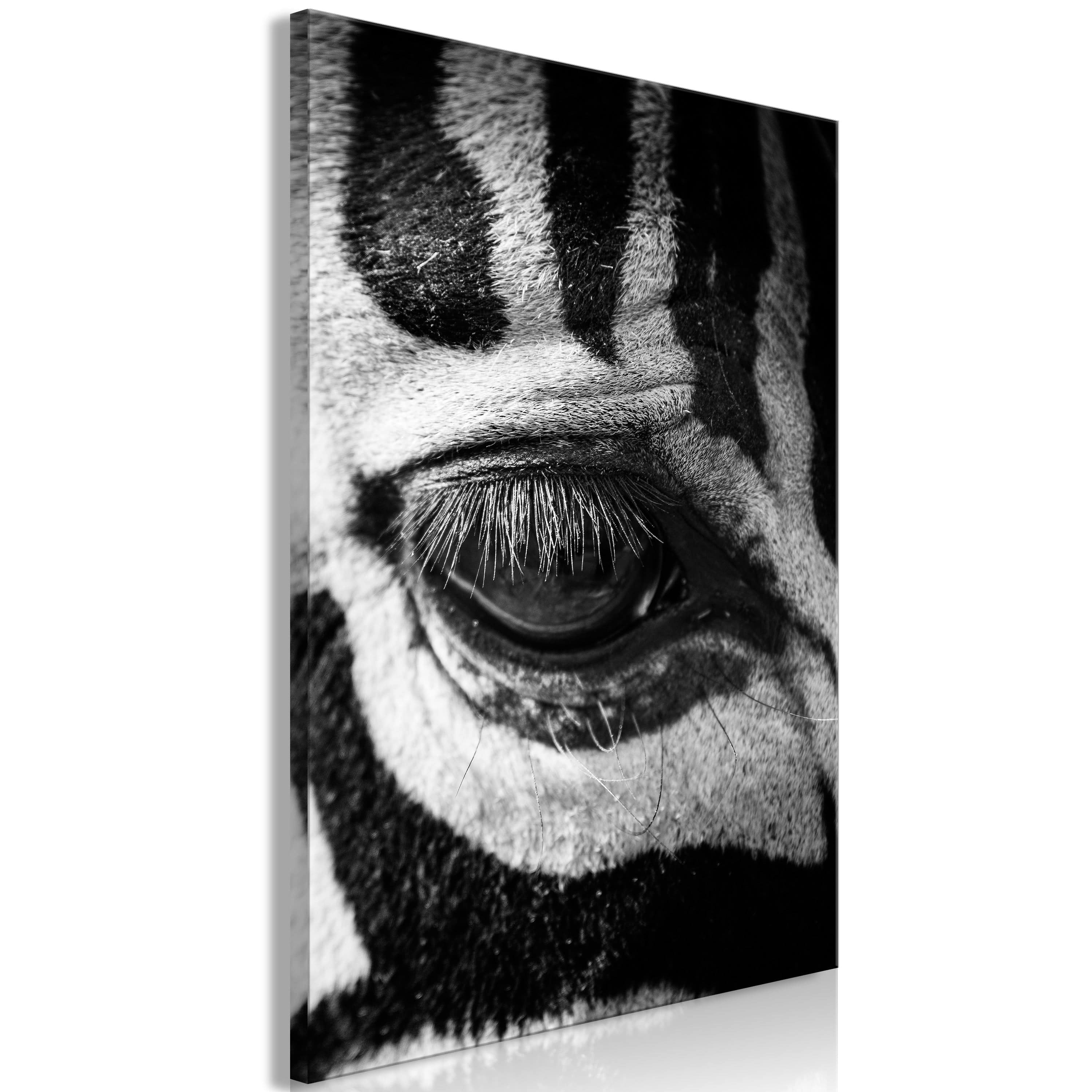 Glezna - Zebra Eye (1 Part) Vertical Home Trends