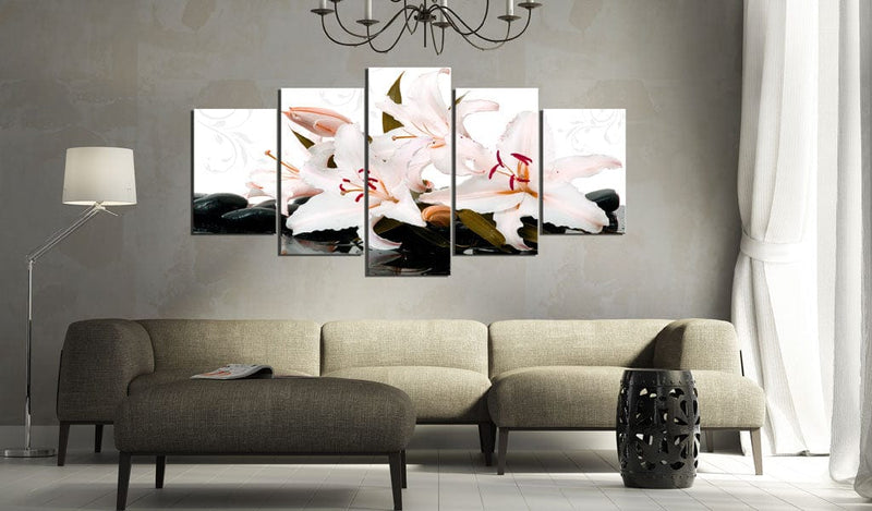 Glezna - Zen akmeņi un lilijas Home Trends
