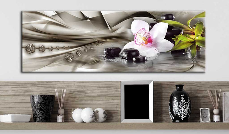 Glezna - Zen composition_ orchid, bamboo and stones Home Trends