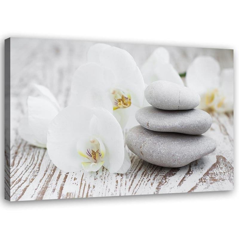 Kanva - Zen Flowers And Stones  Home Trends