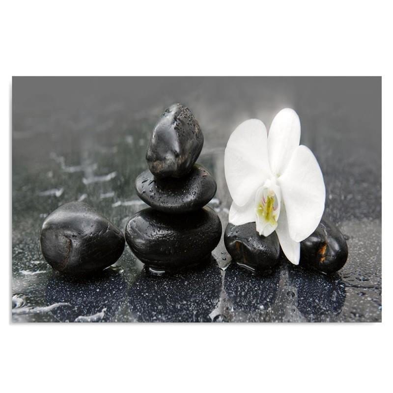 Kanva - Zen Stones And Orchid  Home Trends DECO