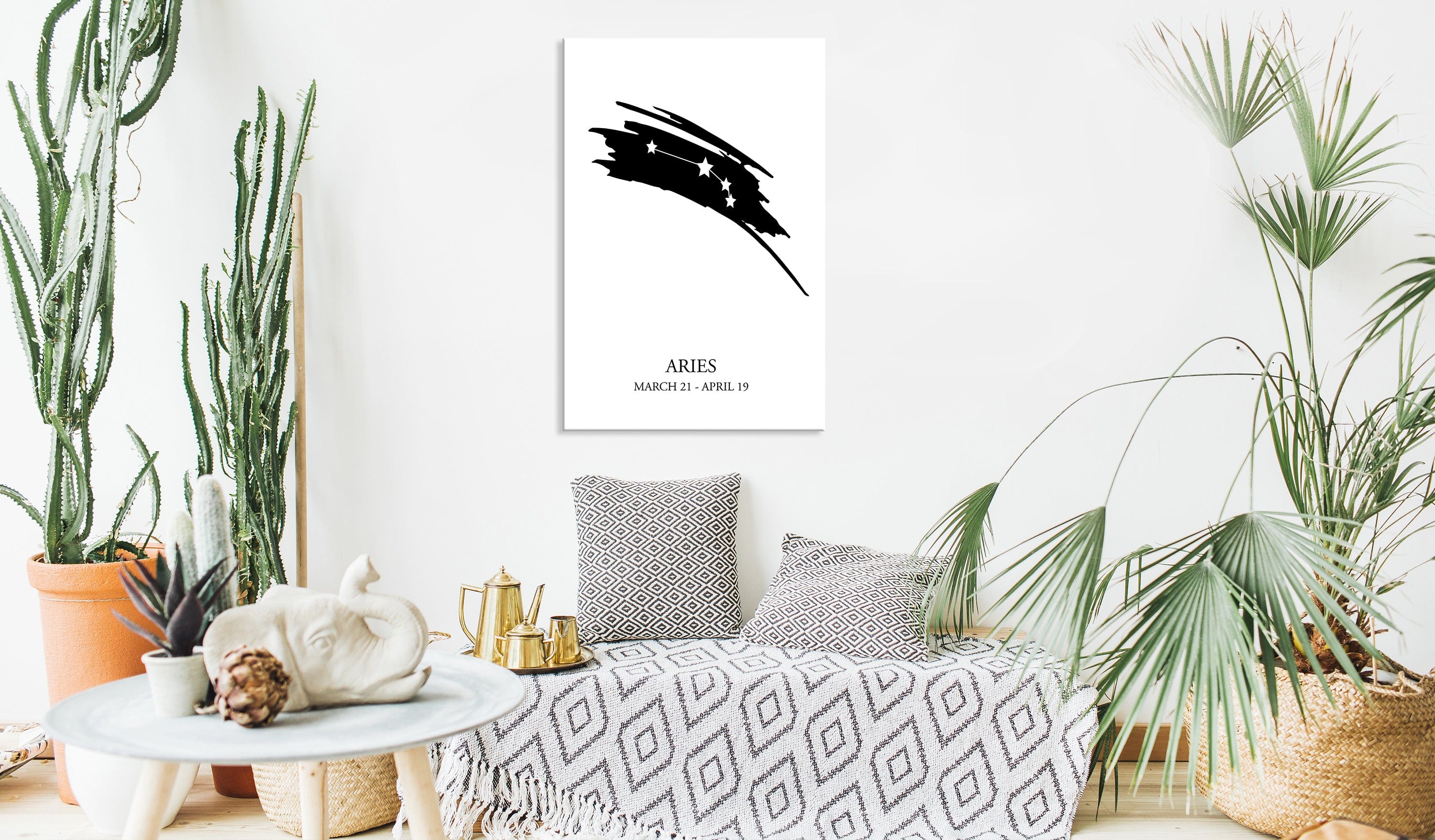 Glezna - Zodiac Signs_ Aries (1 Part) Vertical Home Trends