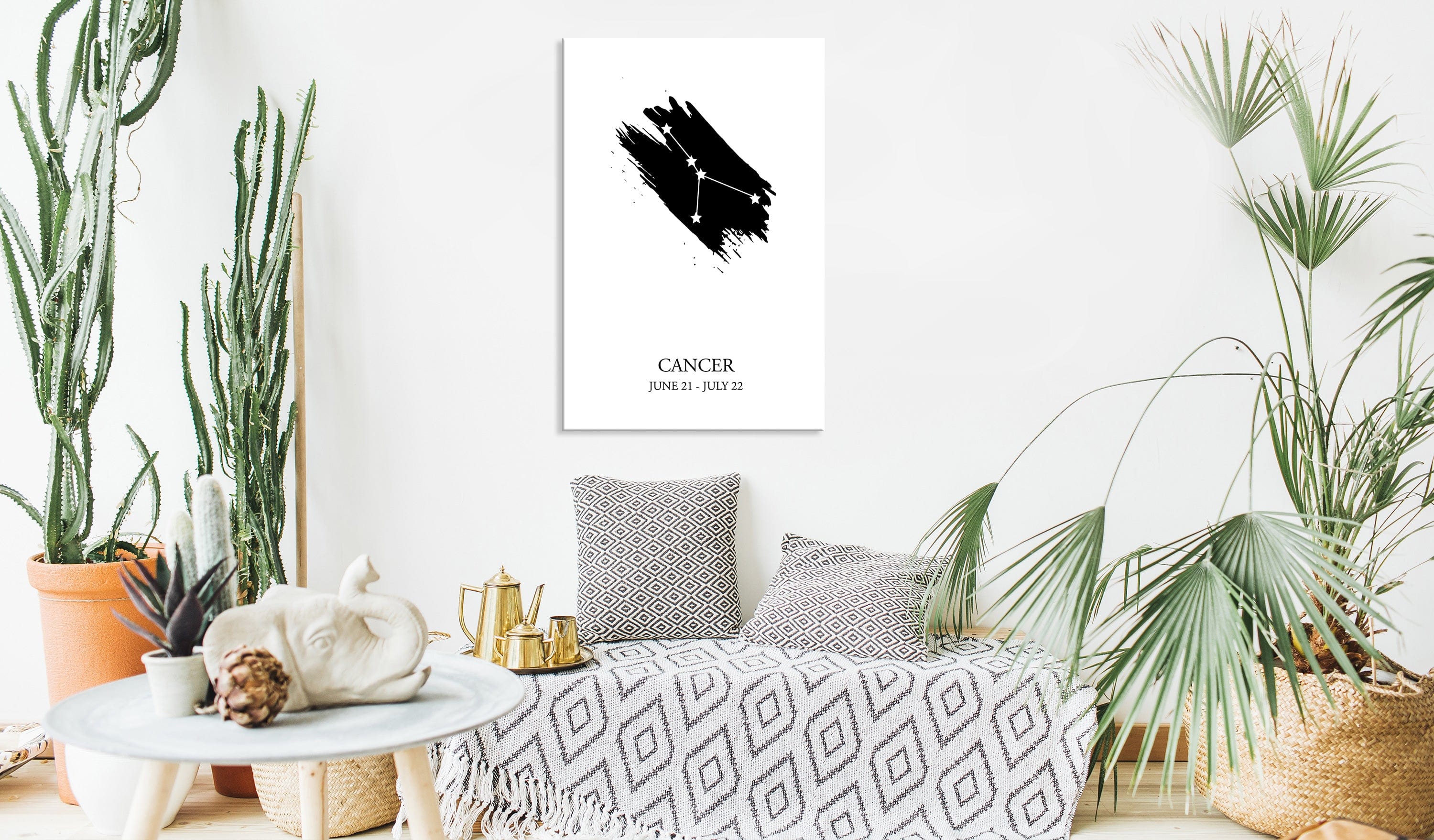 Glezna - Zodiac Signs_ Cancer (1 Part) Vertical Home Trends
