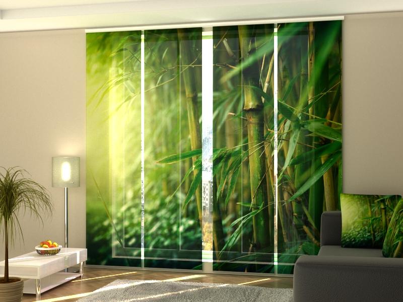 Paneļu aizkari (4 daļas) Curtains Bamboo Forest 2 Home Trends