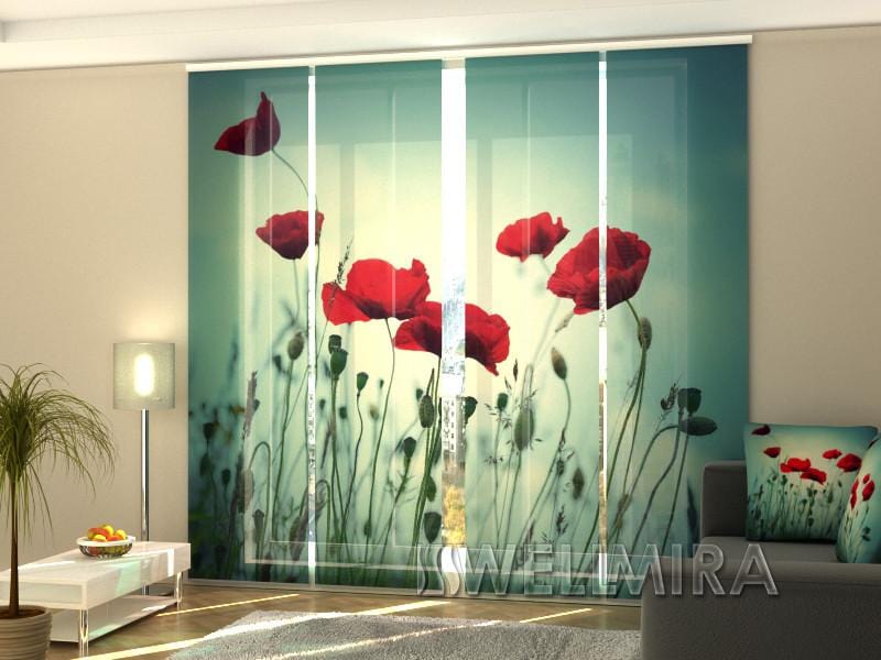 Paneļu aizkari (4 daļas) Curtains Beauty Forever Home Trends