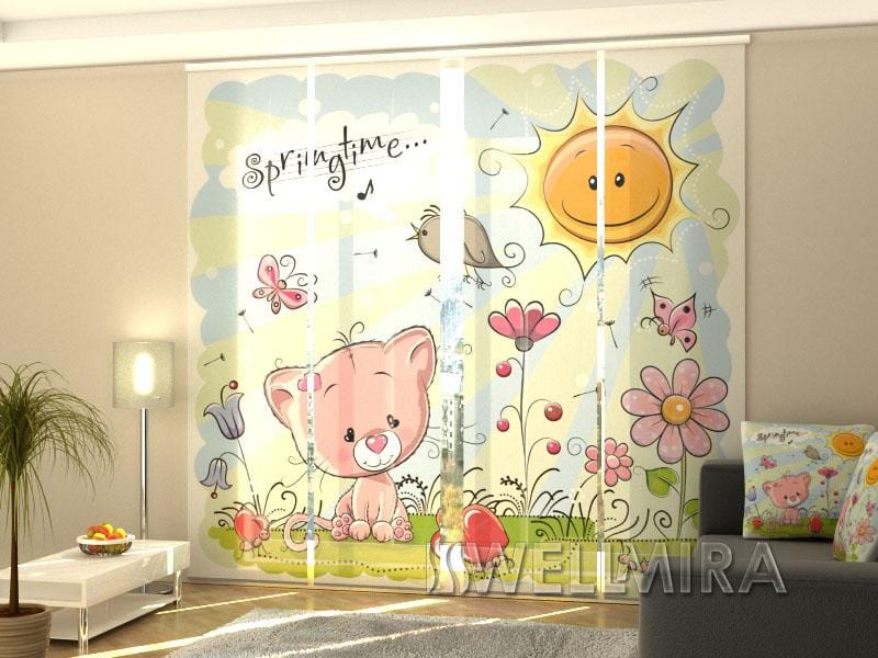 Paneļu aizkari (4 daļas) Curtains Children's drawing Home Trends