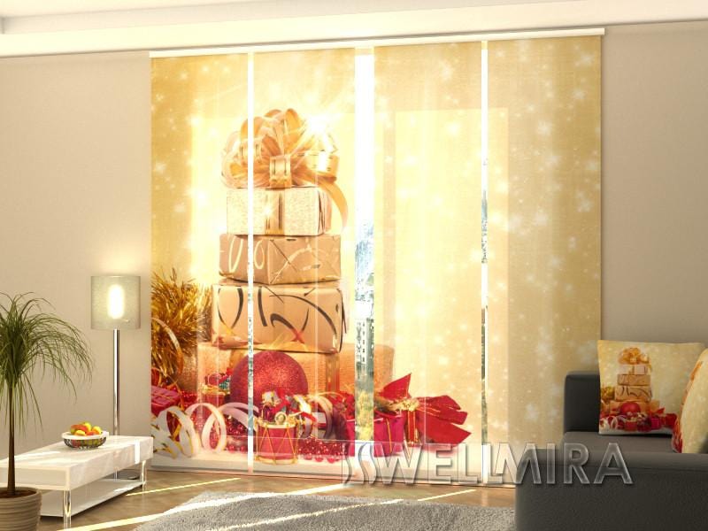 Paneļu aizkari (4 daļas) Curtains Christmas Presents 2 Home Trends