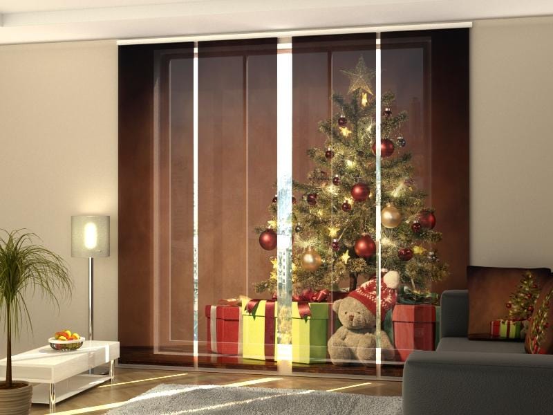 Paneļu aizkari (4 daļas) Curtains Christmas Surprise 2 Home Trends