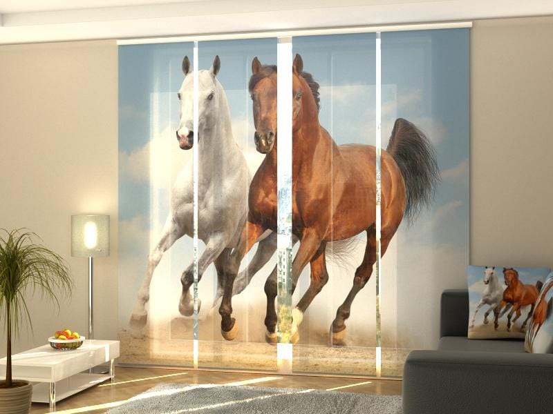 Paneļu aizkari (4 daļas) Curtains Dayd Screen / 140 / 40 Home Trends