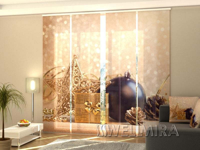 Paneļu aizkari (4 daļas) Curtains Golden Star Home Trends