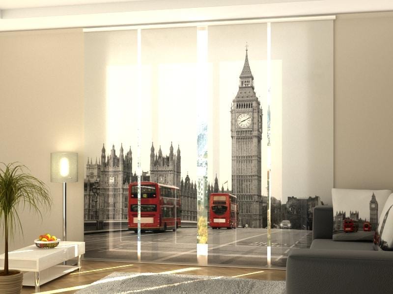 Paneļu aizkari (4 daļas) Curtains Just London Home Trends