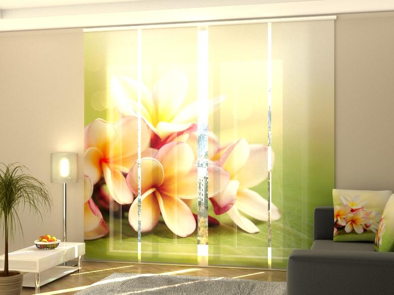 Paneļu aizkari (4 daļas) Curtains Spring Flowers Home Trends