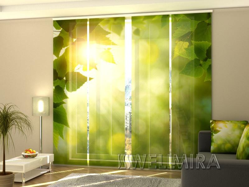 Paneļu aizkari (4 daļas) Curtains Summer Sun Screen / 140 / 40 Home Trends