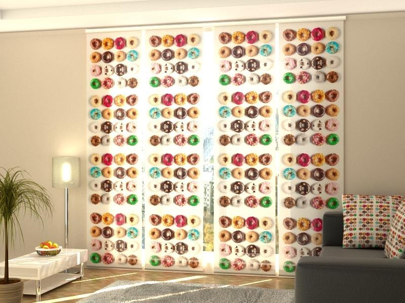 Paneļu aizkari (4 daļas) Curtains Sweet Donuts Screen / 140 / 40 Home Trends