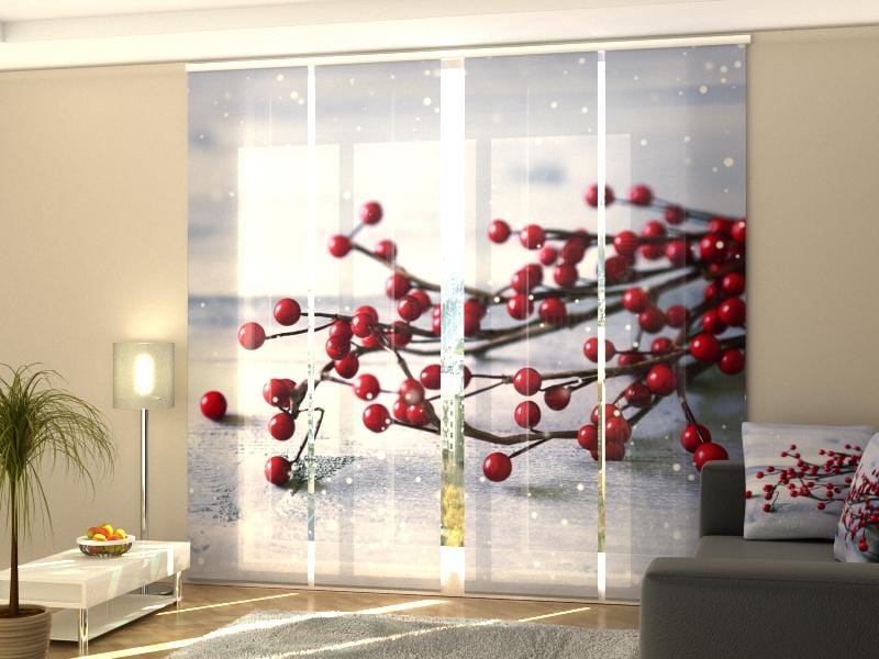 Paneļu aizkari (4 daļas) Curtains Xmas Decoration Home Trends