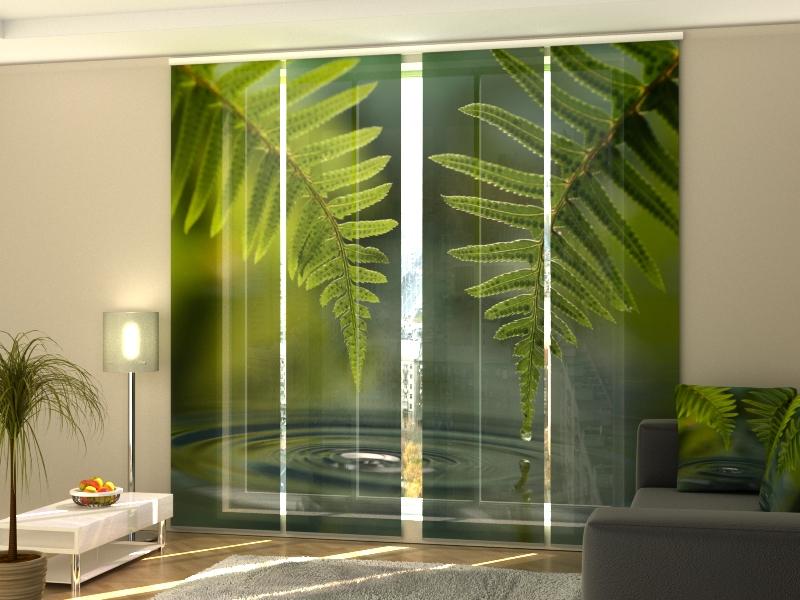 Paneļu aizkari (4 daļas) Fern Home Trends