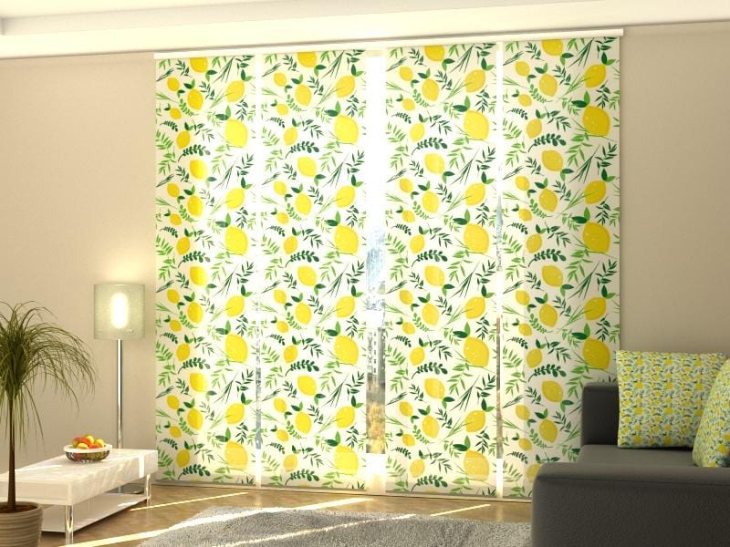 Paneļu aizkari (4 daļas) Lemonella Home Trends
