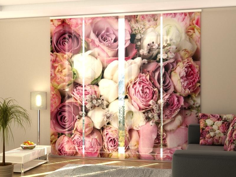 Paneļu aizkari (4 daļas) Pink Dream Home Trends