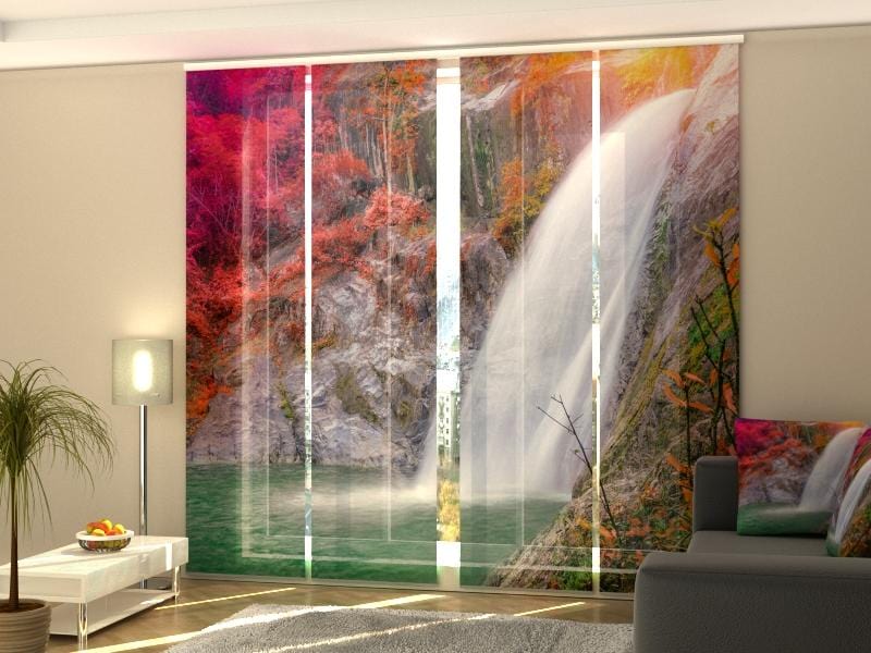 Paneļu aizkari (4 daļas) Waterfalls Mokoju in Jungle Home Trends