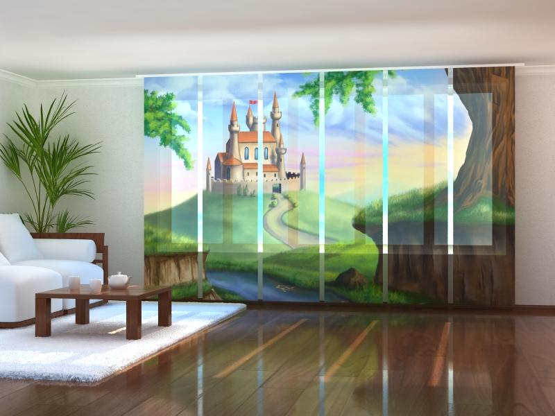 Paneļu aizkari (6 daļas) Castle for a Princess Home Trends