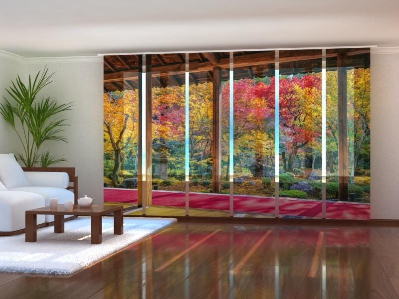 Paneļu aizkari (6 daļas) Colorful Japanese Maples Wellmira
