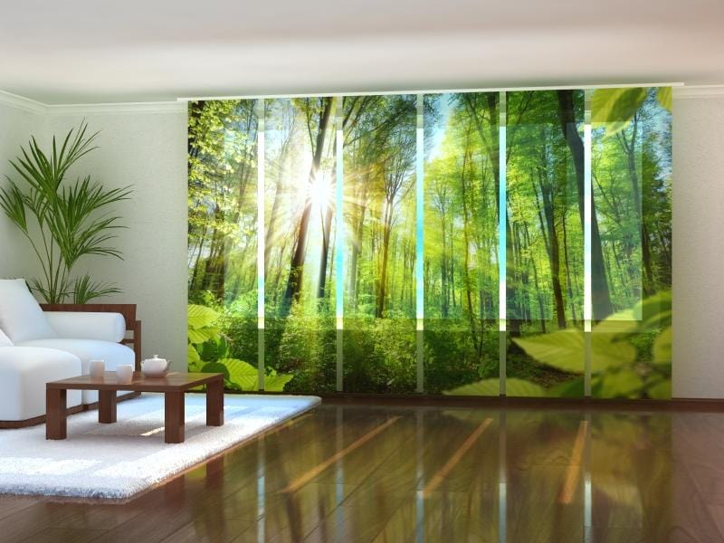 Paneļu aizkari (6 daļas) Warm Rays Wellmira