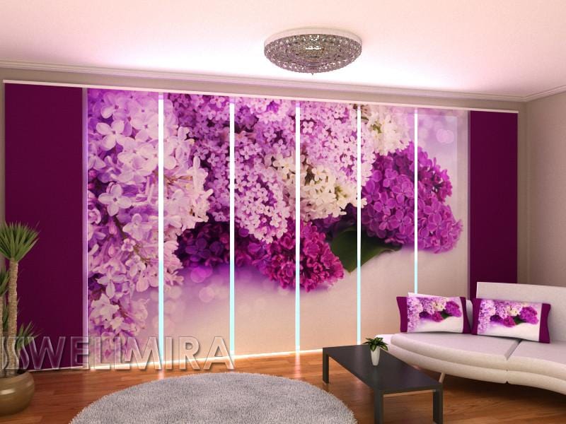 Paneļu aizkari (8 daļas) Amazing Lilac Home Trends