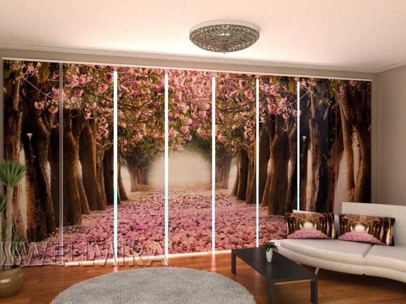 Paneļu aizkari (8 daļas) Spring Magnolias Home Trends