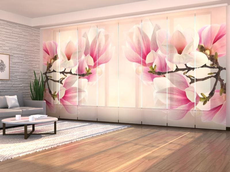 Paneļu aizkari (8 daļas) Sweet magnolias Home Trends